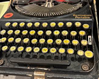 Remington portable typewriter