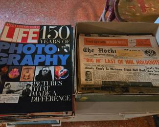 LIFE Magazines and The Hockey News Publications