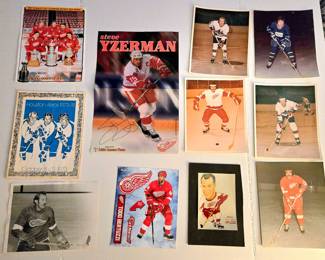 Lots Of Detroit Red Wings, NHL and other Hockey Collectibles