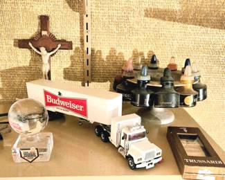 Die Cast Budweiser Tractor Trailer Semi Truck