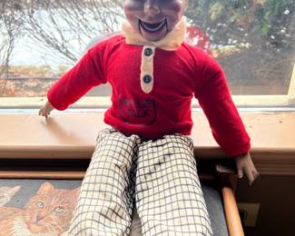 Vintage Jerry Mahoney Ventriloquist Dummy