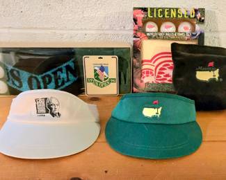 Golf Balls & Visors - Masters