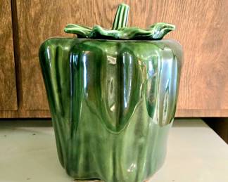 McCoy Green Pepper Cookie Jar