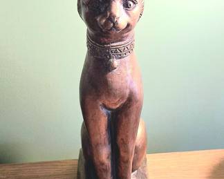Egyptian Goddess Bastet Cat statue