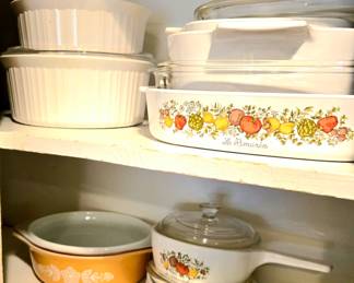 Corning Ware Spice of Life Le Romarin Pattern