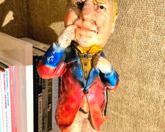 Vintage WC Fields Esco Chalkware figurine
