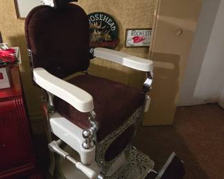 Theo A. Kochs Barber Chair