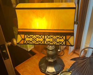 Tiffany Style Bankers Lamp