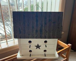 Metal Roof Bird House