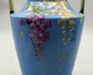 Antique Japanese Nippon Double Handled Vase