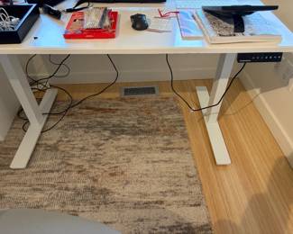 $180. Autonomous Electric  Adjustable Standing or Sitting Desk,  As shown it is  54"w x 29"d.  Retails for $399.