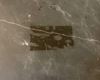 as found spot - needs to be honed off and pricing is reduced to allow for that expense.