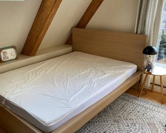 $190 Ikea Queen Bed with mattress  66" w x 72'D X 40"H. 