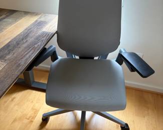 $580  Steelcase Gesture Ergonomic Chair. As found small spot shown in next photo.  Retail $1660 online currently.