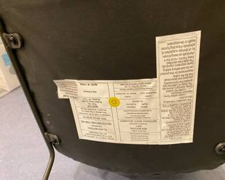 base of the West Elm chairs