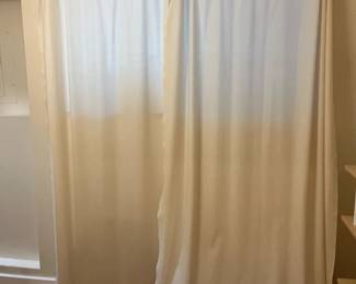 $400. Design within Reach wool curtains. No longer made. Originally $1065 including curtain rod system Each panel is 55"w by 114"h.