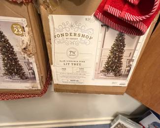 More holiday decor for sale during in person shopping hours Friday and Saturday