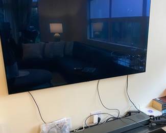 LG TV 55" originally $1800.  LG sound bar.  