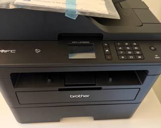 Brother printer available during in-person shopping hours Friday and Saturday.