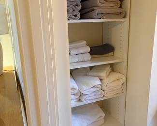 Towels available during in person shopping Friday and Saturday.