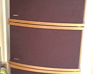 2 sets BOSE 901's. each set has an EQ.