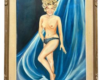 60s Pin Up Original Art 