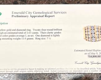 Fine jewelry removed daily!