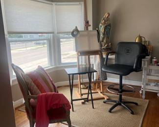 Chanel cosmetics department store chair