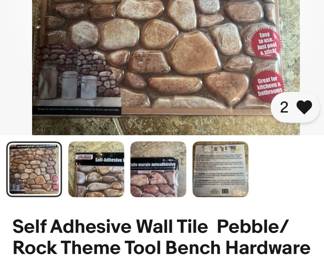 Tons of tiles , stick on,  or (marble tiles as well not shown in pic ) 