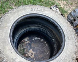 4 set of truck tires 