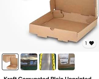 Pizza boxes new these were $129 purchased online 