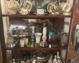 Have you ever thought that maybe it's time for you to start yourself a new collection? You could get started here with bells! Or tea cups and saucers! Or thimbles, salt cellars, pickle castors . . .