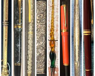 Pens and pencils! Parker, Cross, Mont Blanc, Gucci