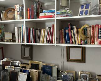 Frames and cookbooks. Cookbooks and frames. Both at a fraction of retail. True story. 