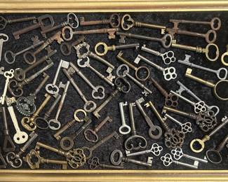 Vintage skeleton keys