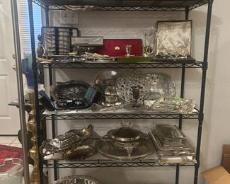 Silver things for you and your family and everybody else! Silver corn handles? We got 'em. Silver vermouth injector? Got it.  Silver shoehorn, bottle opener, letter opener, asparagus tongs, cheese rat?? Yes, yes, yes, yes, and yup. 