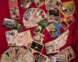 Trading cards from 1970s and 80s 
