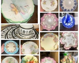 Fancy plates and cups 