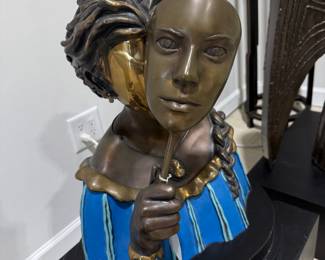 Original Signed Bronze Statue