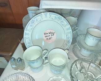 "BLUE WHISPER" CHINA SET