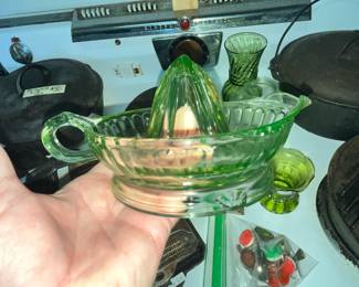 GREEN GLASS REAMER