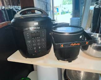 INSTANT POT & DEEP FRYER