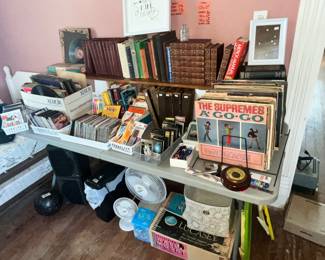 RECORDS, CD'S, BOOKS, VIDEOS