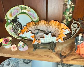 BEAUTIFUL, OLD "RUFFLE-EDGE" SERVER - NEEDS TLC