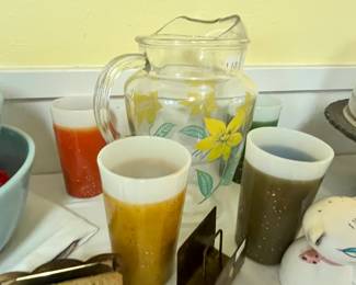 SET OF 4 GLAMALITE TUMBLERS