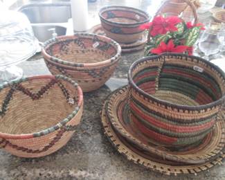 Baskets and Pottery