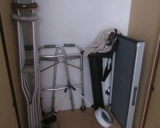 Walker, Crutches