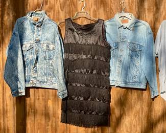 Levi’s Jackets, flapper dress