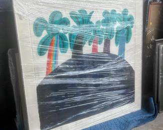 Carol Summer Framed Woodblock Print