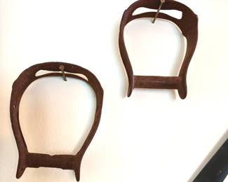 Vintage stirrups